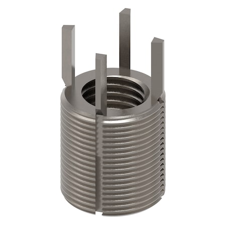 Zoro Select Key Locking Thread Insert, Heavy Wall, Keys, 7/8"-9 Int Thrd Sz, 1 1/4"-12 Ext Thrd Sz, 10 PK 217-077310