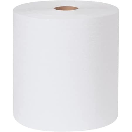 Scott Hardwound Paper Towels, Continuous Roll Sheets, 600 ft, White, 12 PK TTWATRT