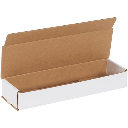Partners Brand Corrugated Mailers, 14" x 6" x 2", White, 50/Bundle M1462