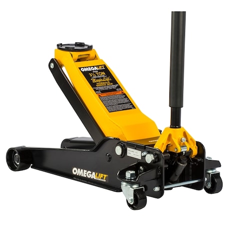 Omega Lift Magic Lift Service Jack, 3-1/2 tons, Features: Heavy Gauge Rolled Side Frames 27035