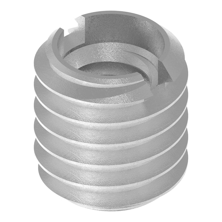 Zoro Select Thin Wall Self Locking Thread Insert, M6-1.00 Int Thrd Sz, Steel EZ-310-M6