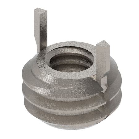 Zoro Select Key Locking Thread Insert, Thin Wall, 2 Keys, M2.5-0.45 Int Thrd Sz, M4.5-0.75 Ext Thrd Sz, 10 PK 217-077383