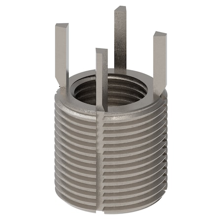 Zoro Select Key Locking Thread Insert, Heavy Wall, 4 Keys, M16-1.50 Int Thrd Sz, M22-1.50 Ext Thrd Sz, 10 PK 217-076571