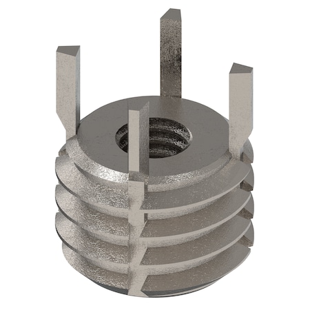 Zoro Select Key Locking Thread Insert, Extra Heavy Wall, 4 Keys, 10-32 Int Thrd Sz, 7/16"-14 Ext Thrd Sz, PK10 217-077533