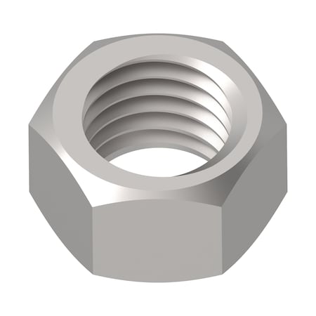 Zoro Select Heavy Jam Nut, 3/8"-16, Steel, Grade 2, Hot Dipped Galvanized, 7/32 in Ht 81296 2
