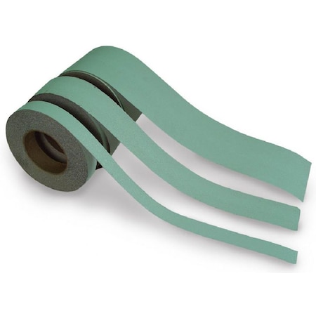 Nmc Anti Slip Regular Globrite Safety Track Tape Vinyl Proprietary Grit Size, Green/White, 12" W x GAGT1260