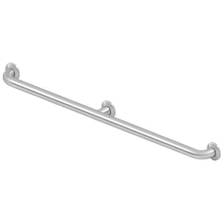 Deltana Contemporary Grab Bar Stainless Steel Concealed Cntr, 42" L, Stainless Steel, Satin Stainless Steel GB42CPU32D