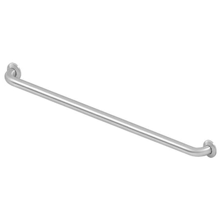 Deltana Contemporary Grab Bar, Stainless Steel, Concealed Scr, 42" L, Stainless Steel, Satin Stainless Steel GB42U32D