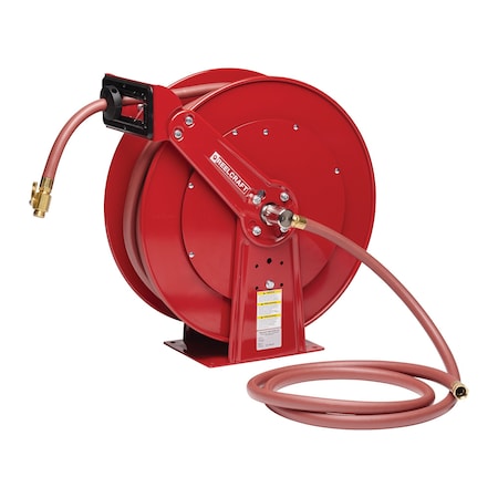 Reelcraft Hose Reel Assembly, Garden Center, 3/4" Hose Diameter, 50 ft Length, 250 psi Max. Pressure GC83050 OLP
