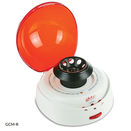 Globe Scientific Centrifuge, Mini, 8-Place, 240v/50Hz, Red GCM-R-UK