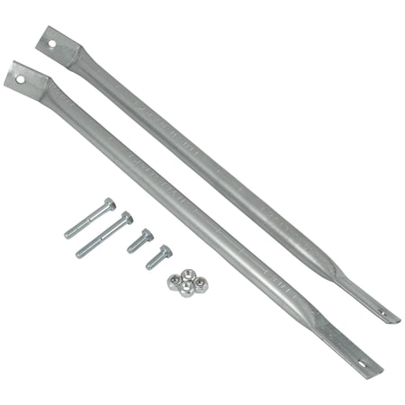 Kraft Tool Brace Set/Hardware for 24"/30" Rake GG624-02