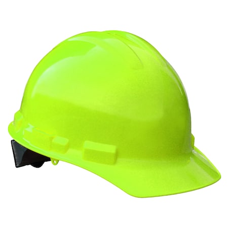 Radians Hard Hat, HDPE, Type 1, Class E, High-Visibility Green GHP4-GREEN-HV