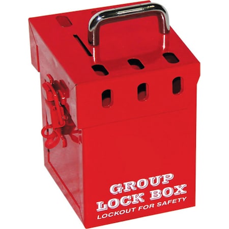 Nmc Mini Group Lock Box, 7 Lock Capacity GLB03
