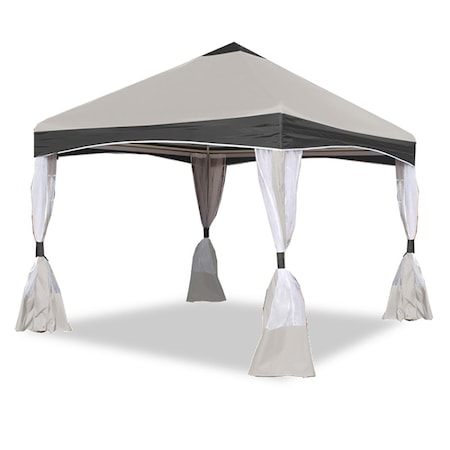 King Canopy Backyard Gazebo, 10ftx10ft., Stone Garden GP1010SG