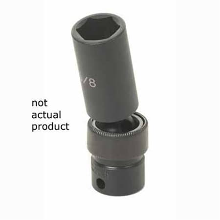 38 Drive 21mm Size Metric Socket 6 Points 21mm38D ImpactUniv 6ptD