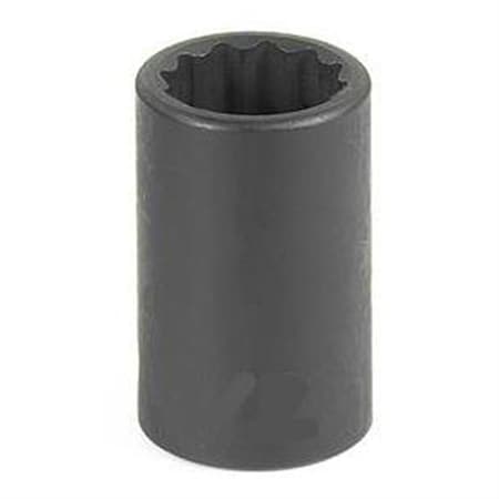 Grey Pneumatic 3/8" Drive, 1" SAE Socket, 12 Points, 3/8"Dx1", Std 1132R