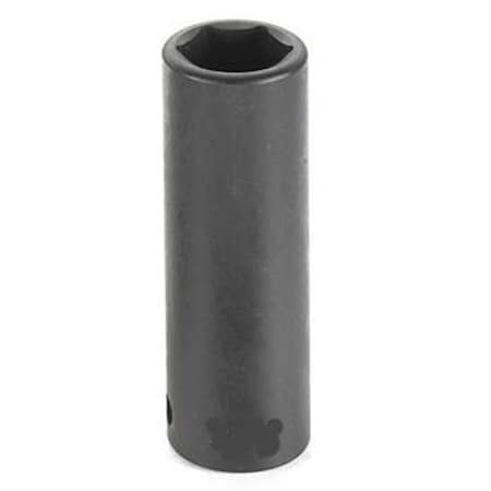 Grey Pneumatic 1/2" Drive, 20mm Size, Metric Socket, 6 Points, 20mm, 1/2"D, Impact, 6pt., D 2020MD
