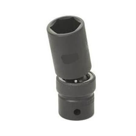 Grey Pneumatic 1/2" Drive Deep Socket Metric 2021UMD