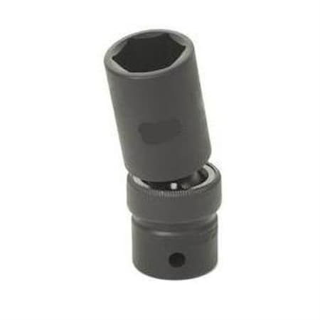Grey Pneumatic 1/2" Drive, 22mm Size, Metric Socket, 6 Points, Deep Socket Unvrsl 1/2"Dr, X 22mm 2022UMD