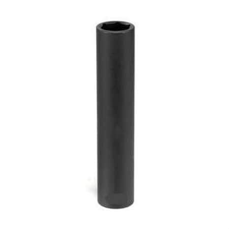 Grey Pneumatic 1/2" Drive, 27mm Size, Metric Socket, 6 Points, Extra-Deep, 1/2" Drive, 27mm 2027XMD