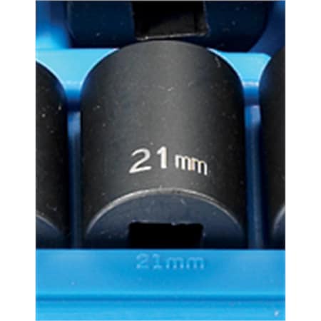 12 Drive 21mm Size Metric Socket 12 Points 21mm12DImpact12pt