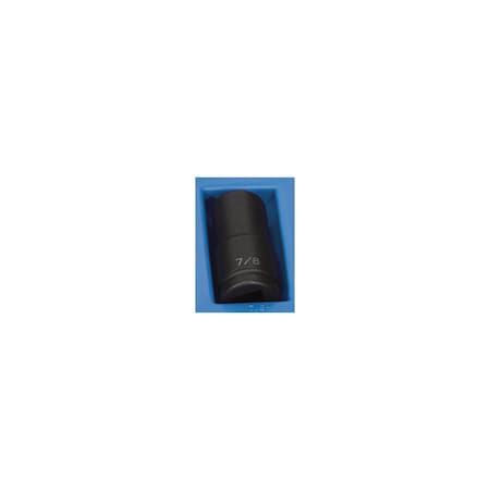Grey Pneumatic 3/4" Drive, 7/8" Size, SAE Socket, 6 Points, 7/8", 3/4"D, 6pt., D 3028D