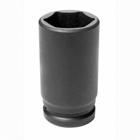 Grey Pneumatic 3/4" Drive, 33mm Size, Metric Socket, 6 Points, 33mm, 3/4"D, Impact, 6pt., D 3033MHD