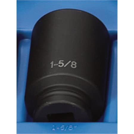 Grey Pneumatic 3/4" Drive, 1-5/8" Size, SAE Socket, 6 Points, 1-5/8", 3/4"D, 6pt. D 3052D