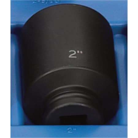 Grey Pneumatic 3/4" Drive, 2" SAE Socket, 6 Points, 3/4"Dx2", D 3064D