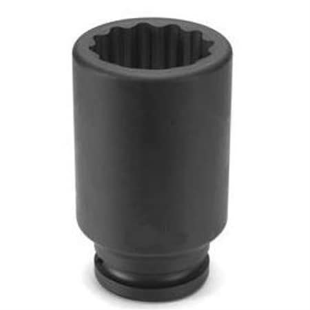 Grey Pneumatic 3/4" Drive, 1-7/16" SAE Socket, 12 Points, 3/4"Dx1-7/16"D, 12pt. 3146D