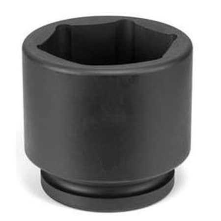 Grey Pneumatic 1" Drive, 32mm Size, Metric Socket, 6 Points, 32mm, 1"D, Impact, Blk 4032M