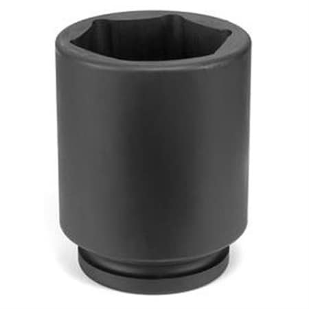 Grey Pneumatic 1" Drive, 41mm Size, Metric Socket, 6 Points, 41mm, 1"D, Impact, D, Blk 4041MD