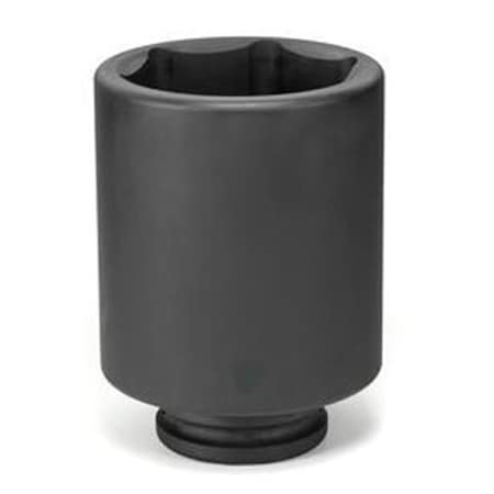 Grey Pneumatic 1-1/2" Drive, 75mm Metric Socket, 6 Points 6075MD