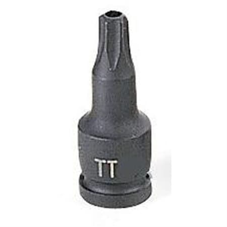 Grey Pneumatic 1/4" Drive, 9/16" Size, SAE Socket, 6 Points 918DS