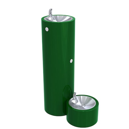 Murdock Outdoor Fountain, Round Pedestal, w/PF GRF35-PF