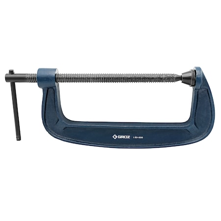 Groz C Clamp, Ductile, 8" 35803