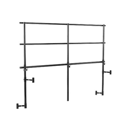 National Public Seating Back Guardrail for 3-Level TransPort Riser GRTPR3