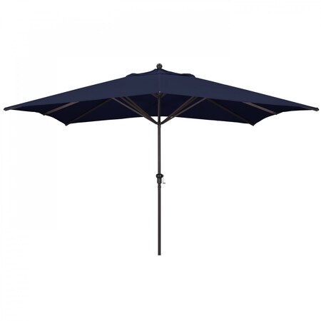 California Umbrella Patio Umbrella, Rectangle, 109.5" H, Sunbrella Fabric, Navy 194061012680
