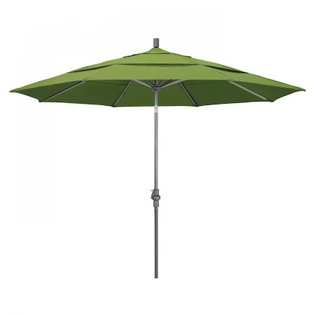 California Umbrella Patio Umbrella, Octagon, 110.5" H, Sunbrella Fabric, Spectrum Cilantro 194061012710