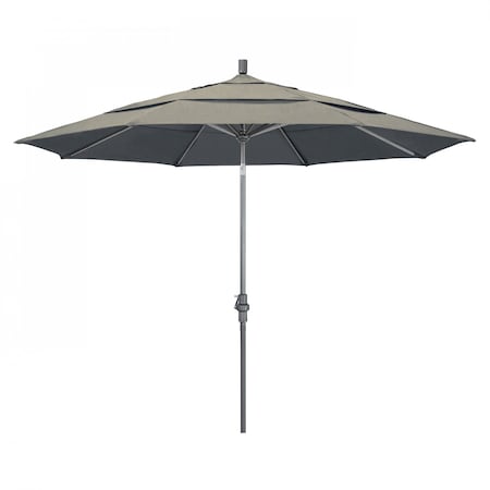California Umbrella Patio Umbrella, Octagon, 110.5" H, Sunbrella Fabric, Spectrum Dove 194061012727