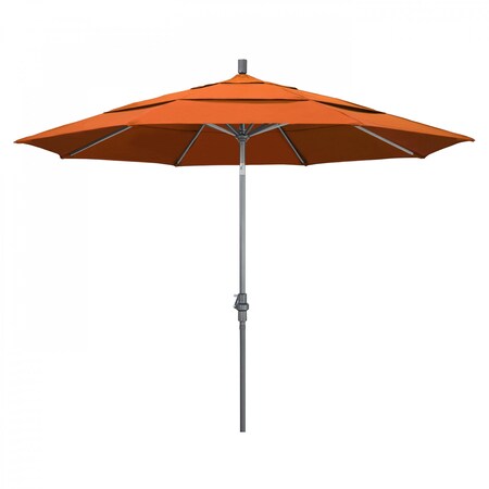 California Umbrella Patio Umbrella, Octagon, 110.5" H, Sunbrella Fabric, Tuscan 194061012901