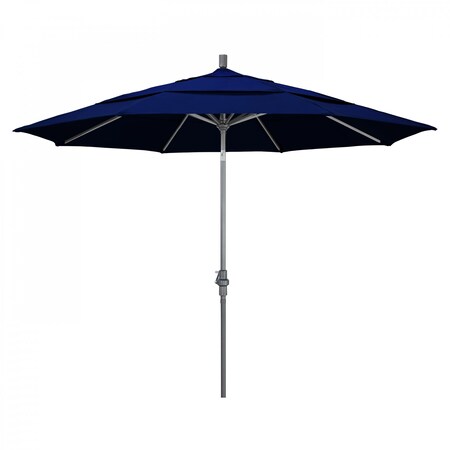 California Umbrella Patio Umbrella, Octagon, 110.5" H, Sunbrella Fabric, True Blue 194061013052