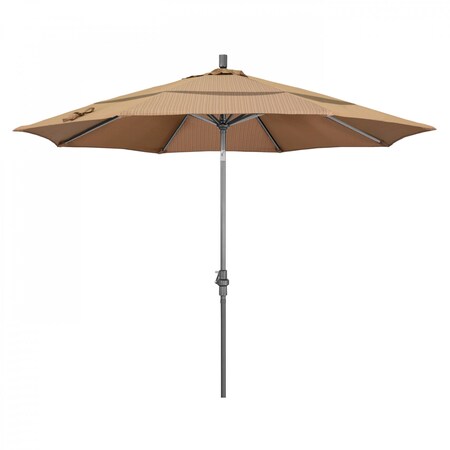 California Umbrella Patio Umbrella, Octagon, 110.5" H, Olefin Fabric, Terrace Sequoia 194061013311