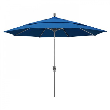 California Umbrella Patio Umbrella, Octagon, 110.5" H, Pacifica Fabric, Pacific Blue 194061013342