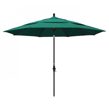 California Umbrella Patio Umbrella, Octagon, 110.5" H, Sunbrella Fabric, Spectrum Aztec 194061013588