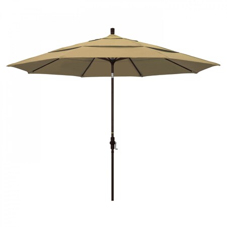 California Umbrella Patio Umbrella, Octagon, 110.5" H, Olefin Fabric, Champagne 194061014097