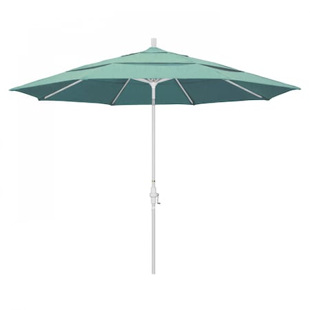 California Umbrella Patio Umbrella, Octagon, 110.5" H, Sunbrella Fabric, Spectrum Mist 194061014387