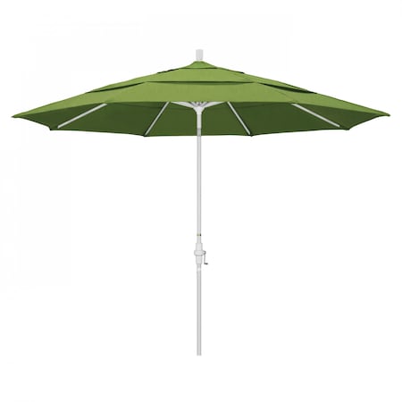 California Umbrella Patio Umbrella, Octagon, 110.5" H, Sunbrella Fabric, Spectrum Cilantro 194061014394