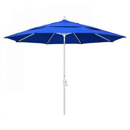 California Umbrella Patio Umbrella, Octagon, 110.5" H, Sunbrella Fabric, Pacific Blue 194061014448