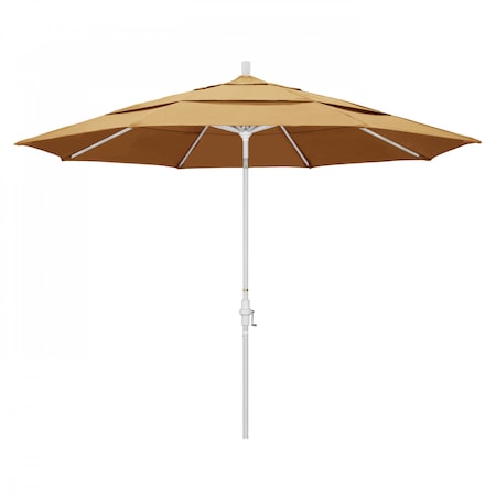 California Umbrella Patio Umbrella, Octagon, 110.5" H, Sunbrella Fabric, Wheat 194061014554
